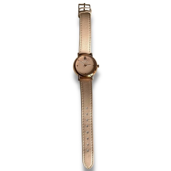 Furla Easy Shape Watch Nude Leather Strap Rose Gold Case 32mm main image 4